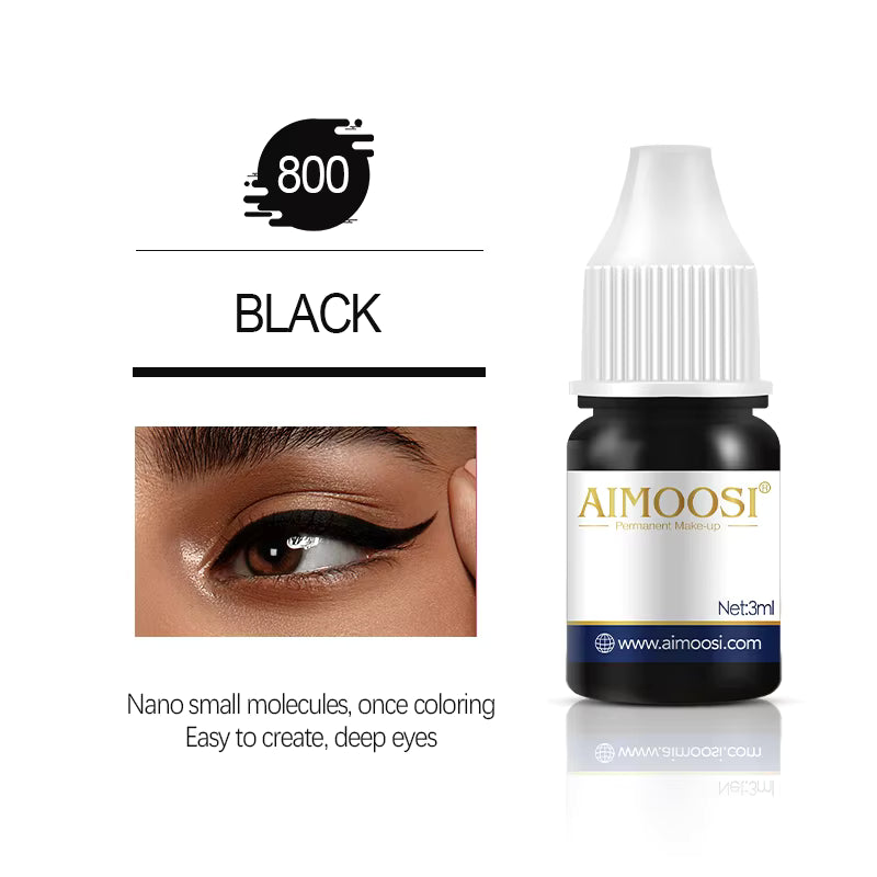 AIMOOSI PMU Pigments Eyebrows Color Series – 6 PCS (3ml Each)