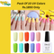 Pack Of 10 Elitte 99 Soak Off UV Gel Nail Gel Polish 10ml