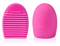 1Pc Silicone Egg Shape Cleaning Mat For Nail Art & Makeup Brush Cleaner
