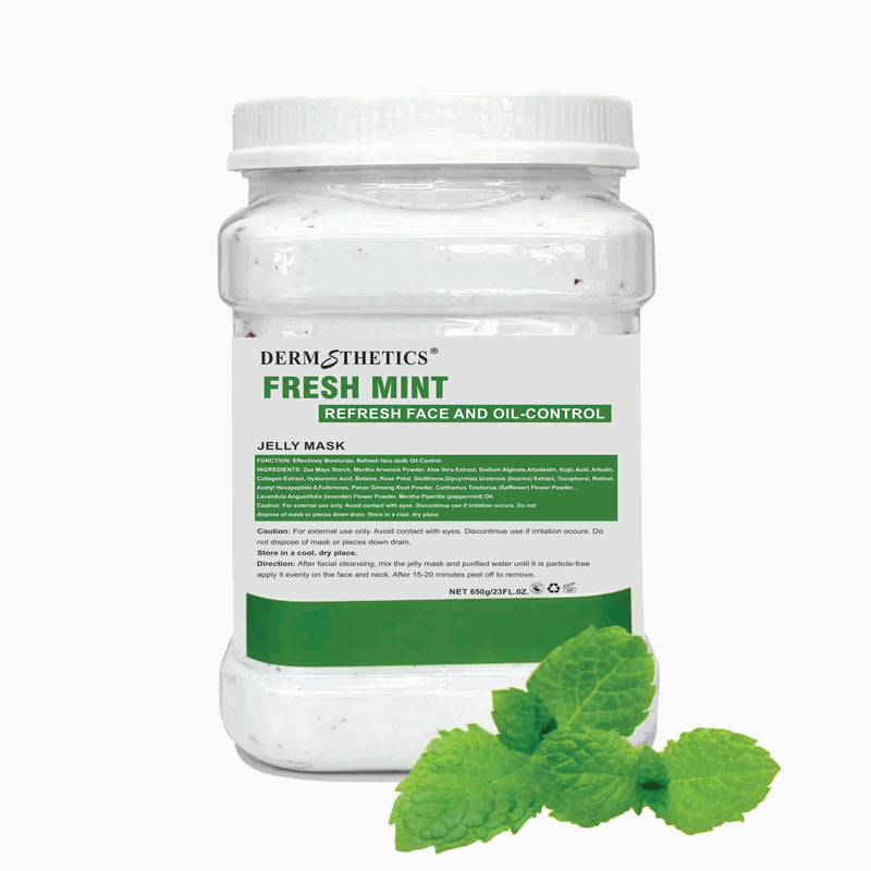 Dermsthetics Fresh Mint Jelly Mask – Cooling & Invigorating Treatment (650g)