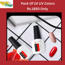 Pack Of 10 GDCOCO Nail Gel Polish 7.3ml