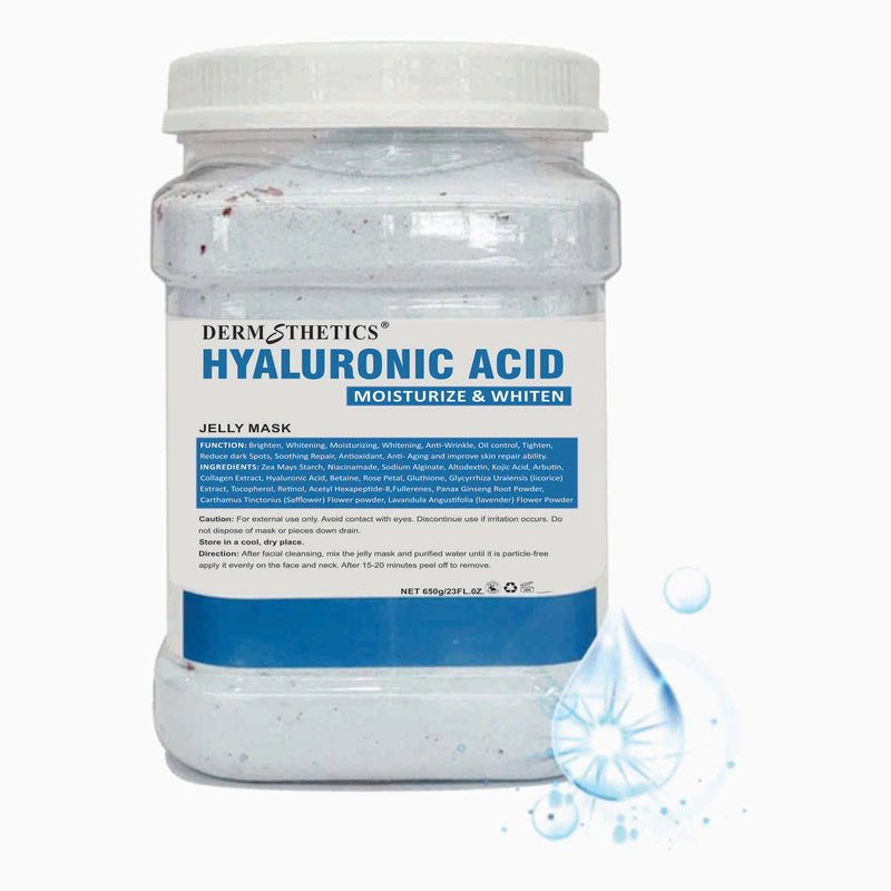 Dermsthetics Hyaluronic Acid Jelly Mask – Skin Plumping & Hydration Booster (650g)