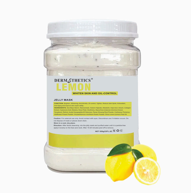 Dermsthetics Lemon Jelly Mask – Brightening & Skin-Toning Treatment (650g)