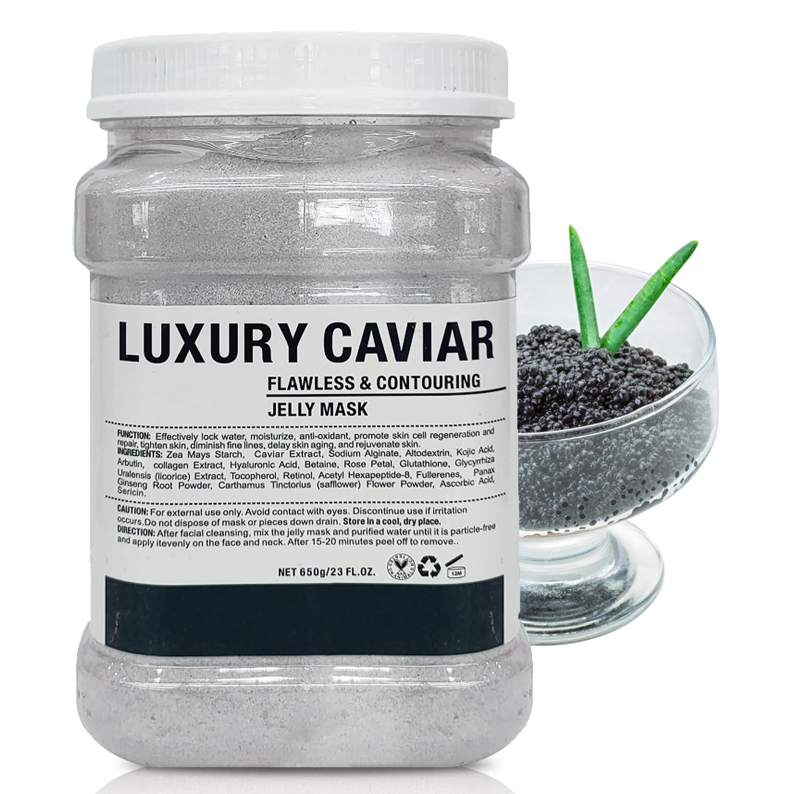 SPA jelly mask (650g Jar) for beauty salon