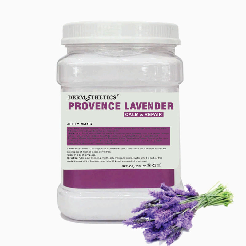 Dermsthetics Provence Lavender Jelly Mask – Calm & Repair (650g)