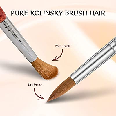 Kolinsky Acrylic Brush