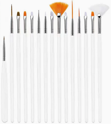 15 Pcs Nail Art brush set