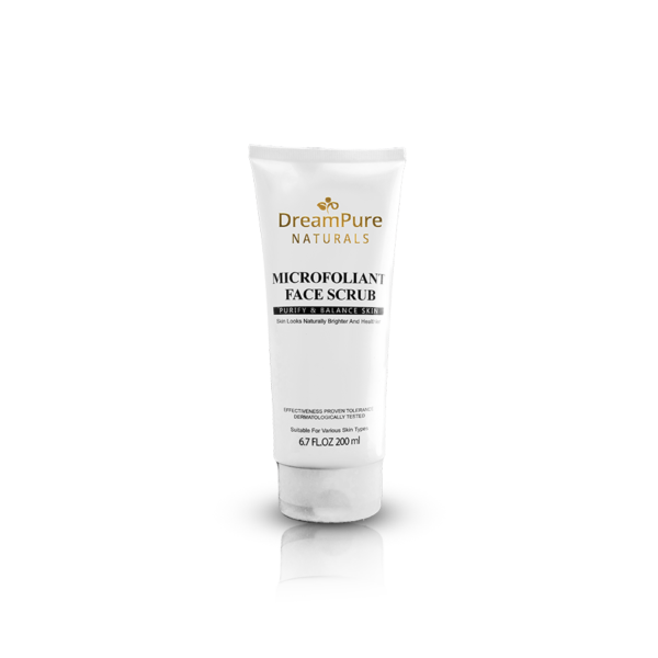 Dream Pure Naturals Microfoliant Face Scrub (200ml)