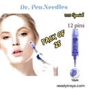 Dr.Pen needles 12 Pins Pack of 25