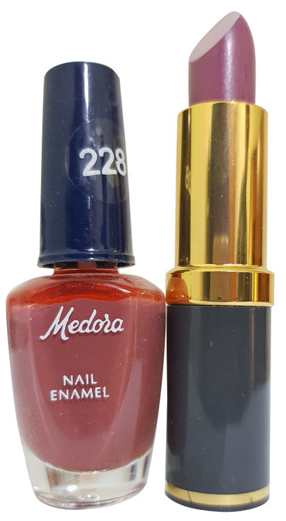 Medora Lipstick and Nail Polish Pair Pack 228