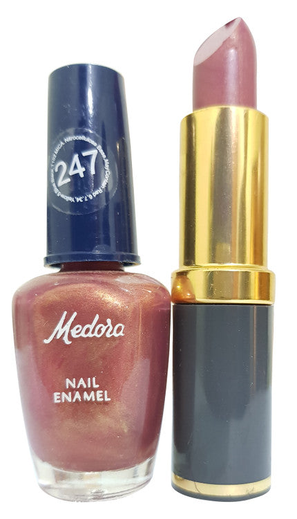 Medora Lipstick and Nail Polish Pair Pack 247