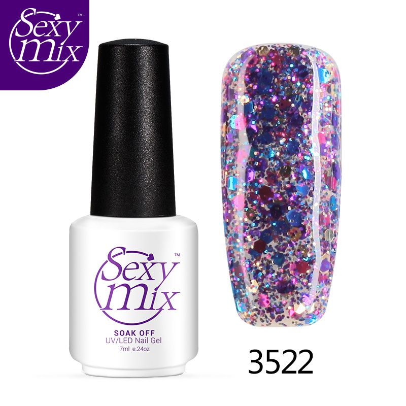 Sexy Mix Soak Off UV Nail Gel 7ml Color - #3522