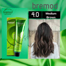 BREMOD Fashion Hair Color Medium Brown 4.0
