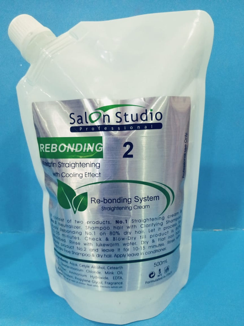 Salon Studio Rebonding Straightening 2 pck 500ml