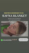 Sauna Blanket Infrared FIR 2 Zones Sauna Blanket Weight Loss Spa Detox Slimming Machine Body Shaping
