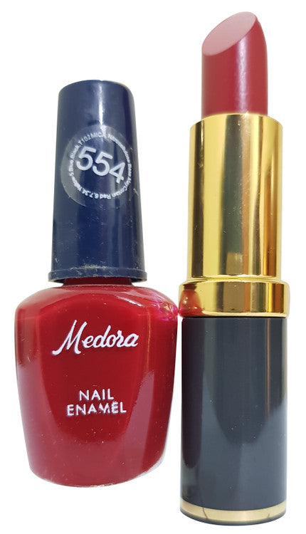 Medora Lipstick and Nail Polish Pair Pack 554