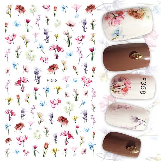 RT-F358 Nail stickers