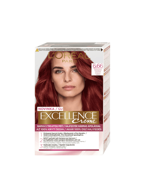L'Oreal Excellence Creme Intense Red 6.66