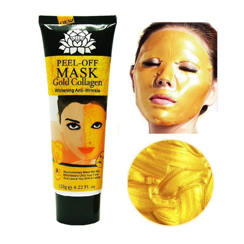 Whitening anti-aging Golden Collagen peel off mask