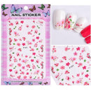 RT Flowers Nail Sticker (F-197)