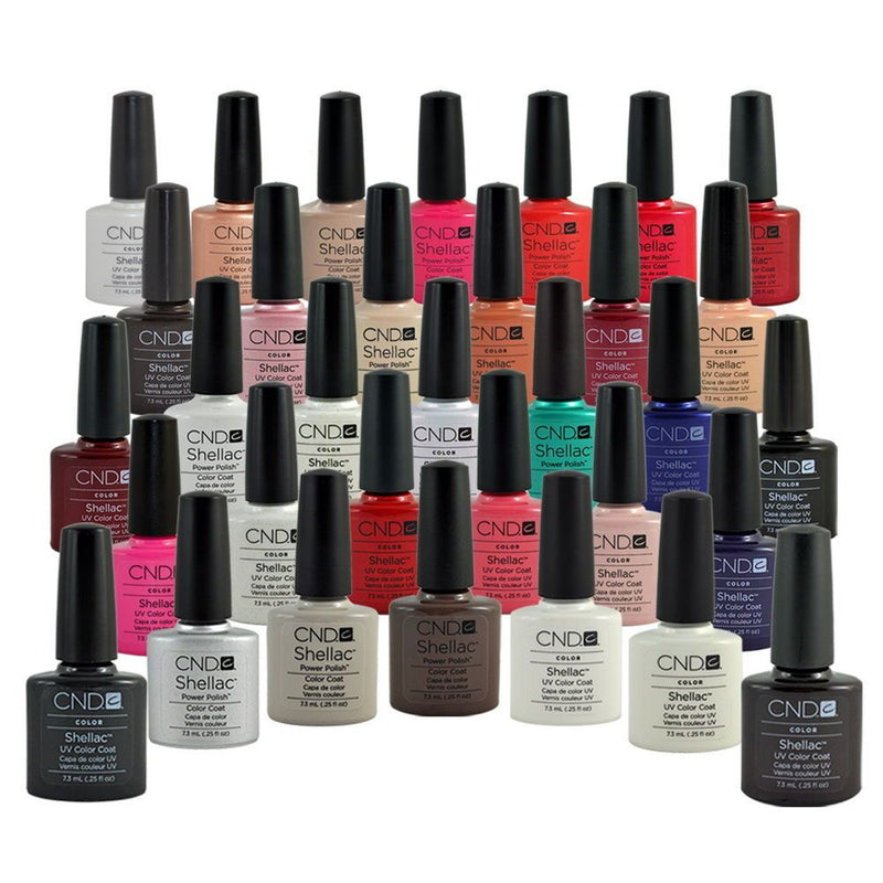 CND Shellac Pack of 5 Gel colors- 10ml