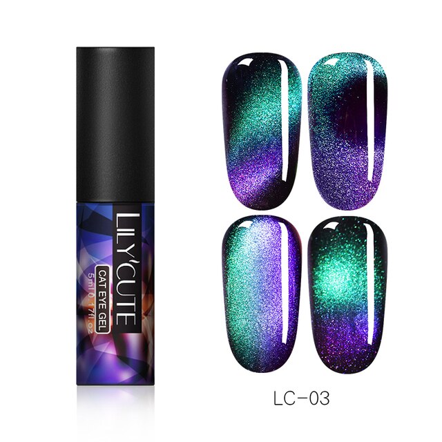 Lilycute Cat Eye UV Gel 5ml Color -