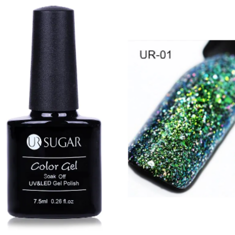 UR Sugar UV Nail Gel 7.5ml - Chameleon Starry Gel Color UR-01