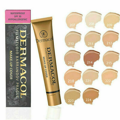 Dermacol -Foundation Hypoallergenic Waterproof AUTHENTIC SPF 30-Makeup Cover