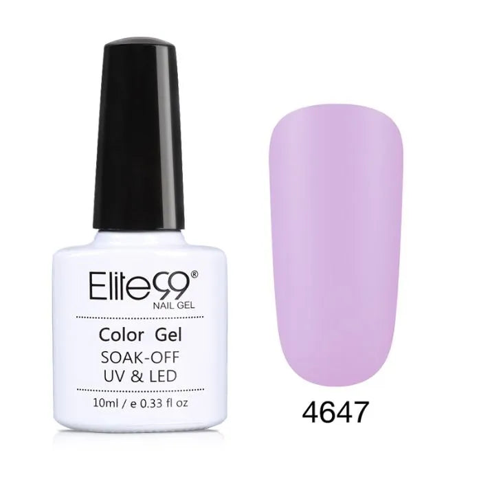 Elite 99 Hybrid Semi Permanent UV Nail Gel 10ML Color -