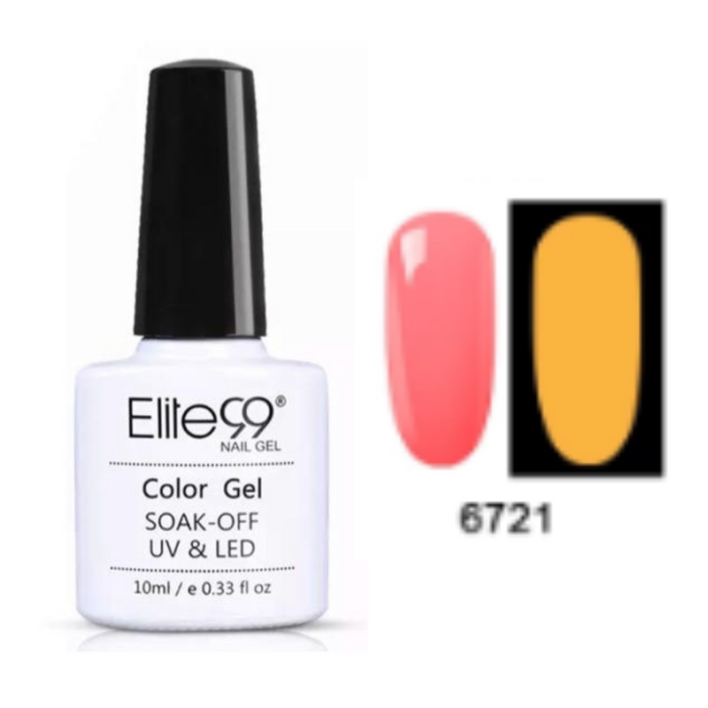 Elite 99 Luminous Glow In Dark UV Nail Gel 10ML Color -