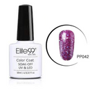 Elite 99 Purple Series Glitter UV Nail Gel 10ML Color -