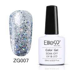 Elite 99 Glitter Pearl UV Nail Gel 10ML Color -