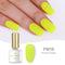 Born Pretty Fancy Matte Gel Series UV Nail Gel 6ml Color #BP-FM 16 Lemon Grass