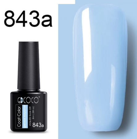 GD-COCO Soak Off UV Nail Gel Polish 8ml Color -