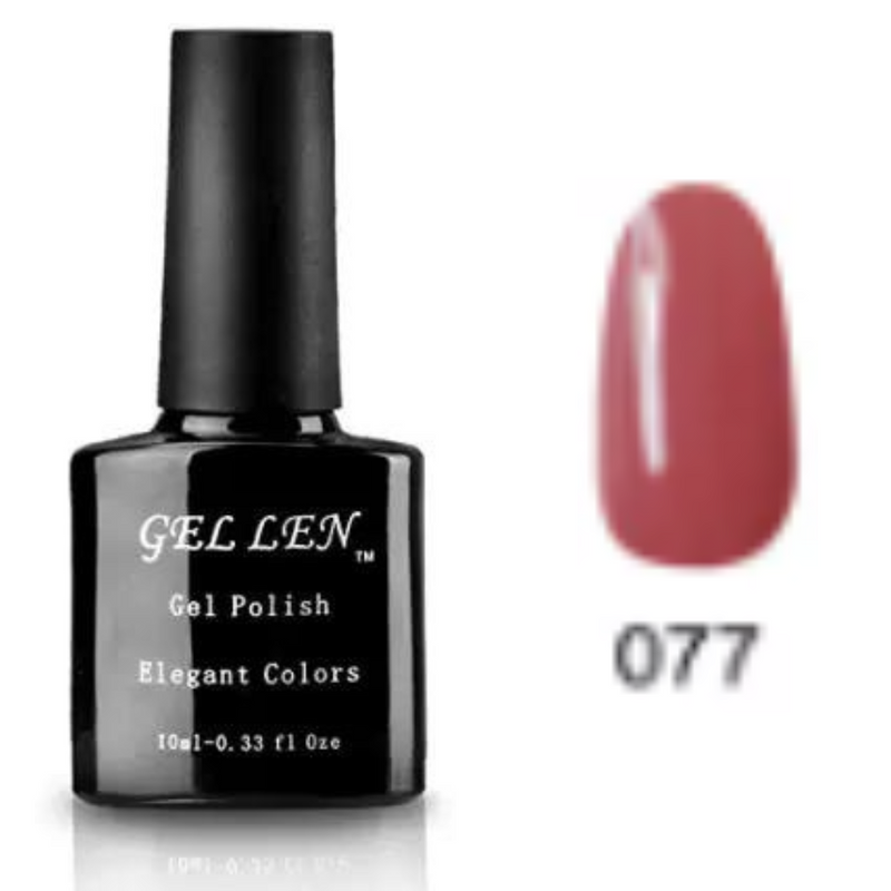 Gel Len Soak Off UV Nail Gel Polish 10ml Elegent Color -