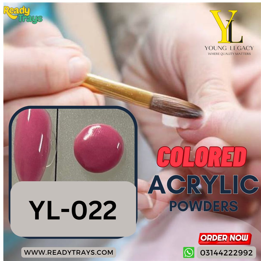 Acrylic Powder Complete Color Range - 100G Pouches USA