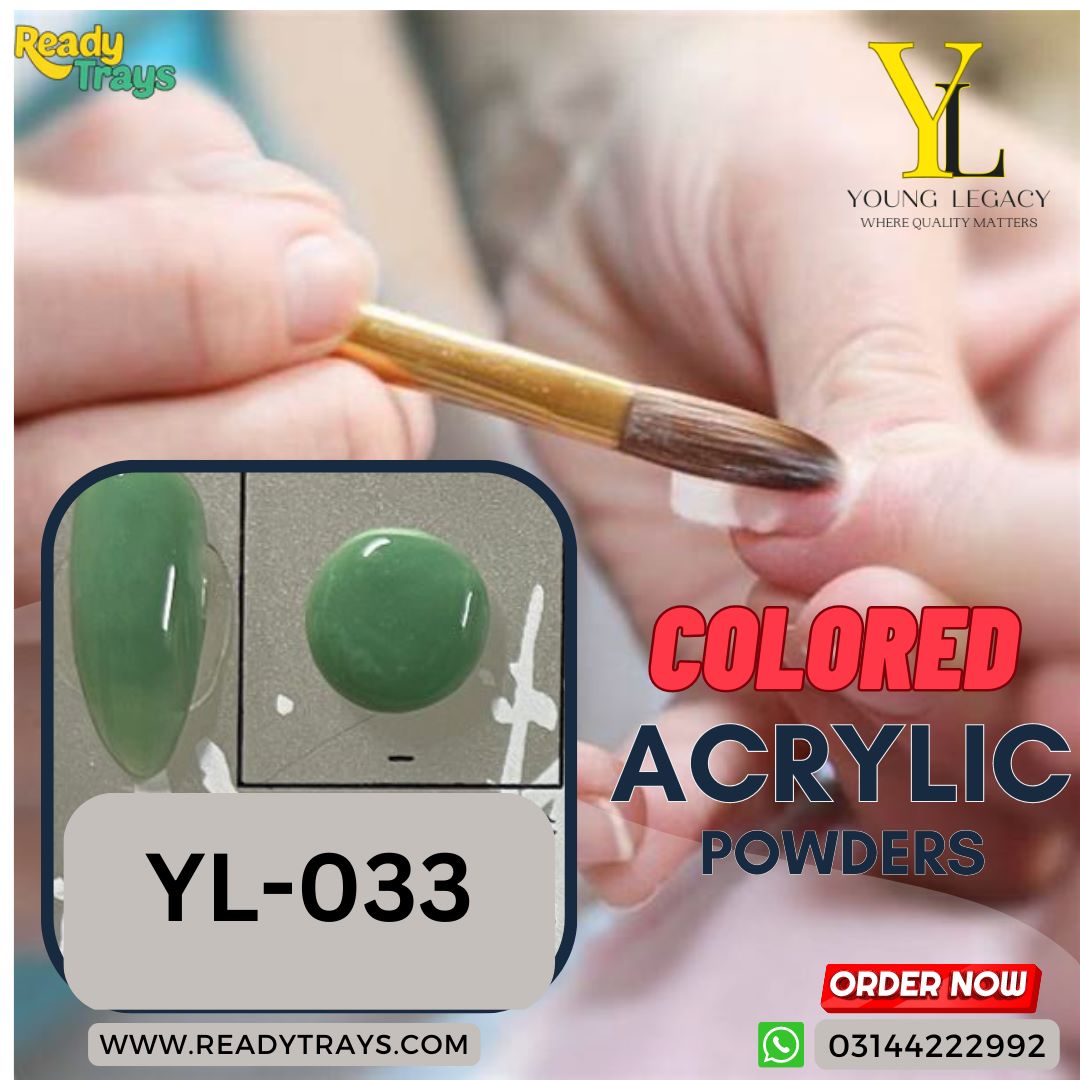 Acrylic Powder Complete Color Range - 100G Pouches USA
