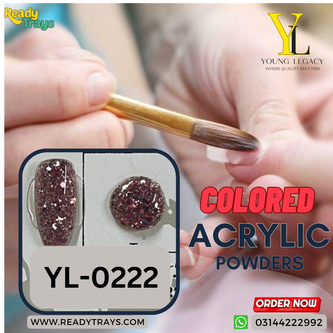 Acrylic Powder Complete Color Range - 100G Pouches USA