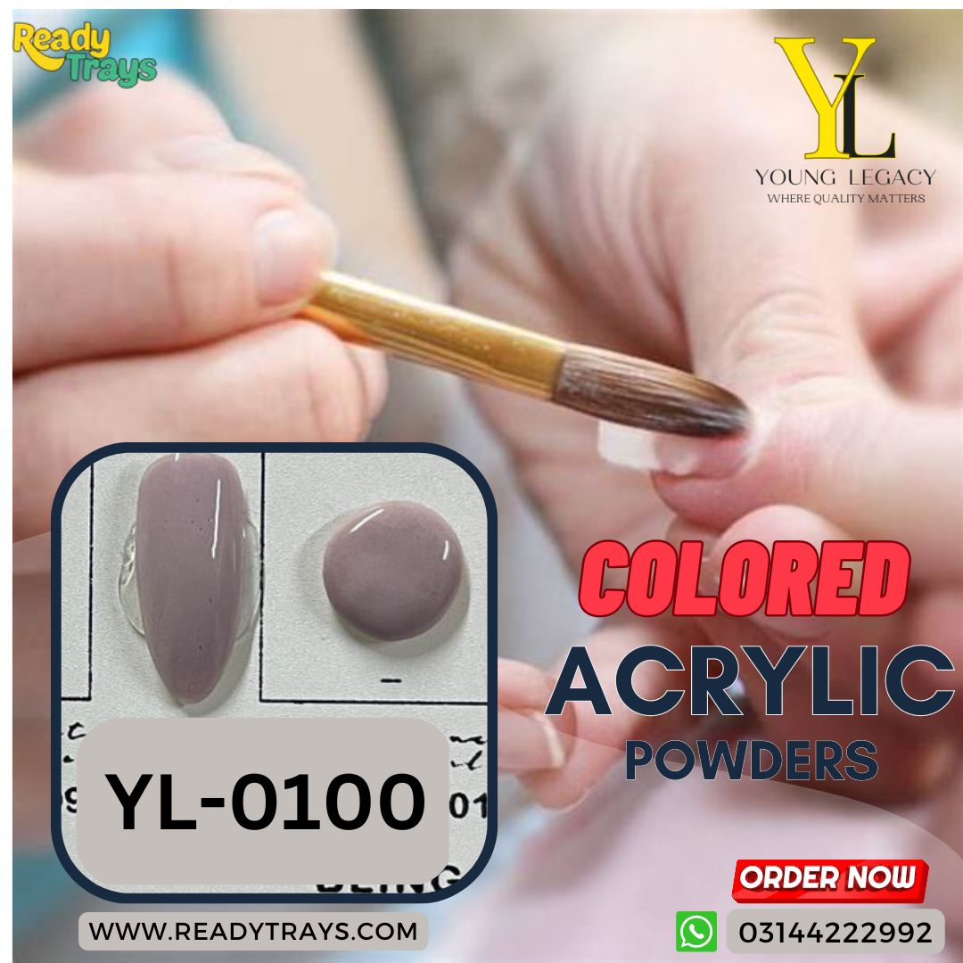 Acrylic Powder Complete Color Range - 100G Pouches USA