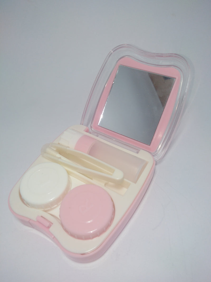 Contact Lens Case Pink Color
