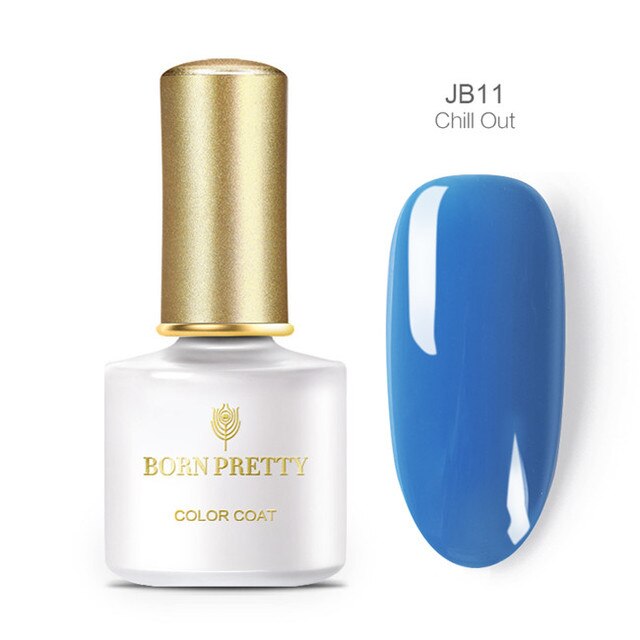 Born Pretty Jazz Blue Gel Series UV Nail Gel 6ml Color