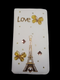 Eiffel Tower Love mobile case for I Phone 6 Plus