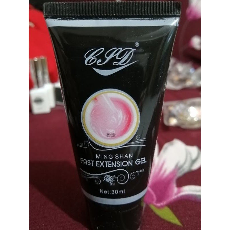 Gel Led UV Ming Shan is hard gel quick building Poly like gel