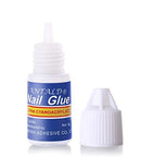 Nail Glue Use for Rhinestones Nail Stickers False Tips Nail Glue High Viscosity Quick Drying Multi-Function Nail Art Glue Manicure Tool