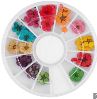 Nail art wheel design 5