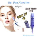 Dr.Pen Needles Nano Round Pins Pack of 25