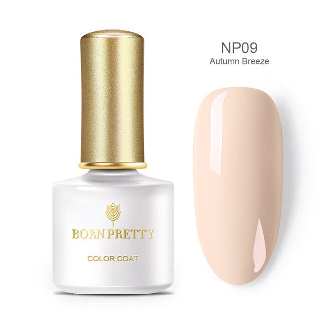 Born Pretty UV Nail Gel Stamping Nude Pink Gel Series Color #BP-NP09 Autumn Breze