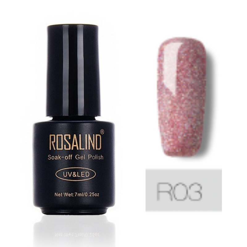 Rosalind Shimmer/Glitter UV Gel 7ml Color -