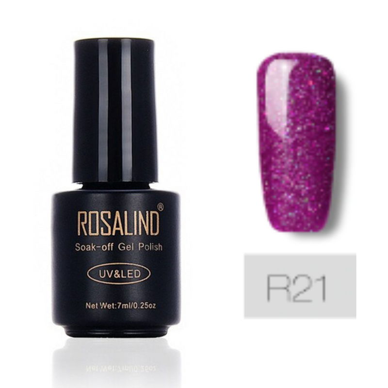 Rosalind Shimmer/Glitter UV Gel 7ml Color -