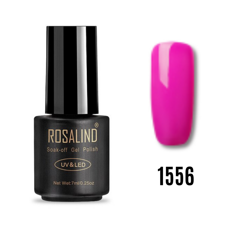 Rosalind Soak Off UV Nail Gel Polish 7ml Color -